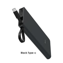 Load image into Gallery viewer, HOCO Power Bank 10000mAh Portable Fast Charging Cable Micro USB Type C Powerbank for iPhone X 8 Samsung External Battery Charger