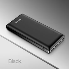 Load image into Gallery viewer, Baseus 30000mAh Power Bank For iPhone Samsung Xiaomi Powerbank USB C PD Fast Charging External Battery Pack USB Charger Bank