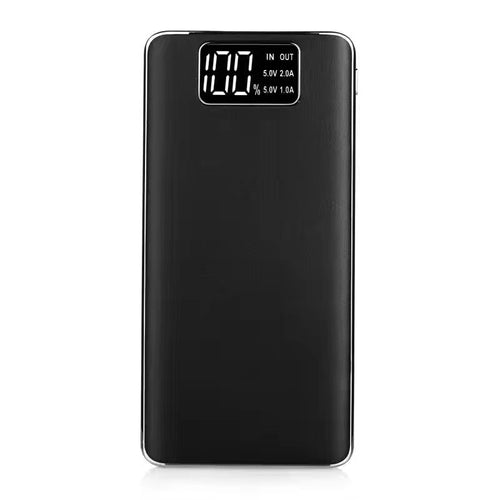 Power Bank 30000mah External Battery PoverBank 2 USB LED Powerbank Portable Mobile phone Charger for Xiaomi Samsung iphone XS